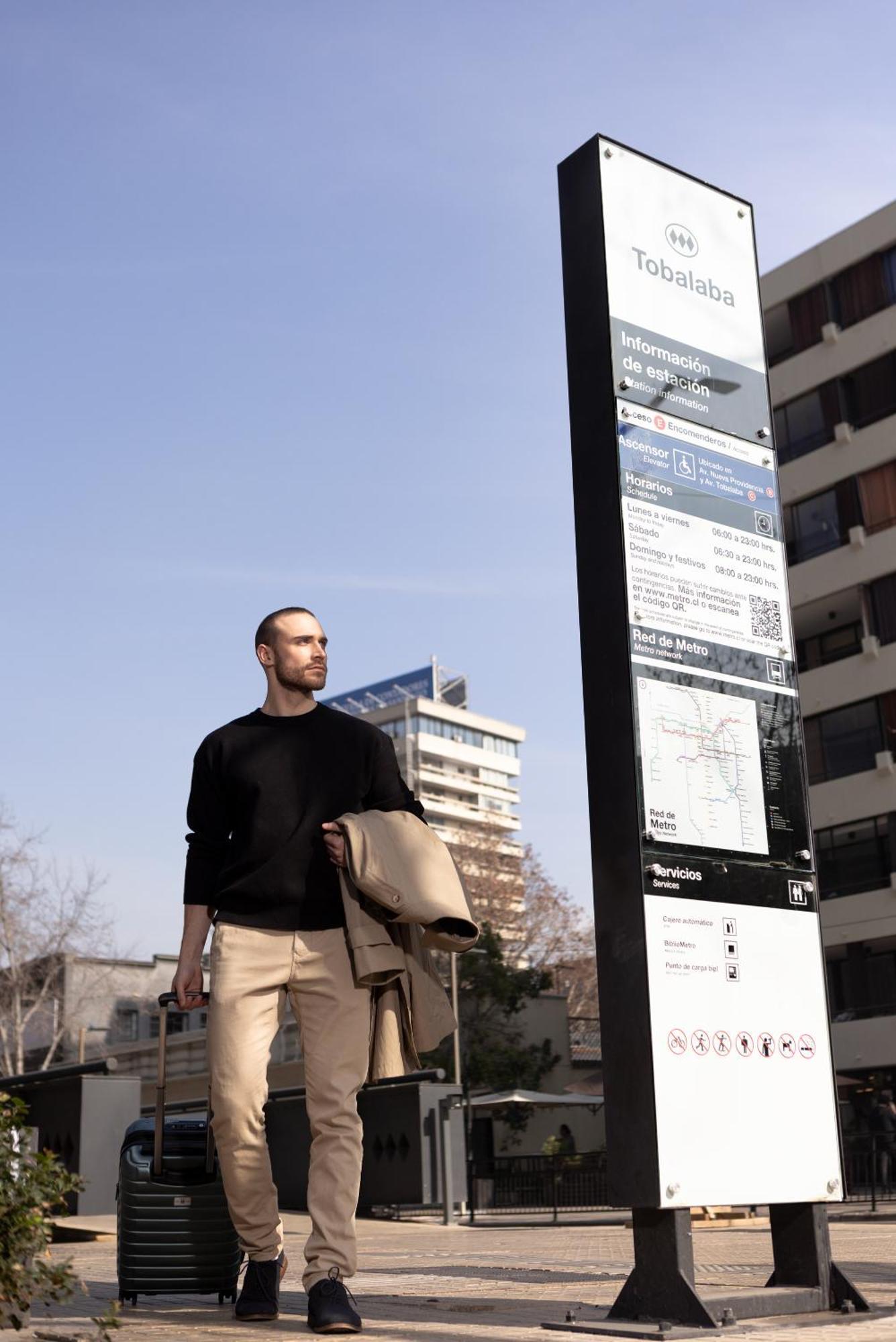 Hotel Pullman Santiago El Bosque Zewnętrze zdjęcie The new bus stop